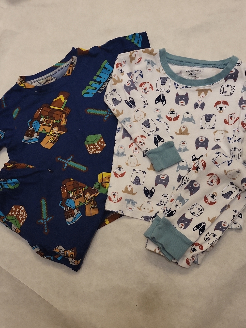 Two pair pajamas